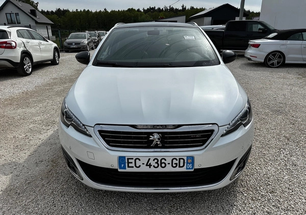 Peugeot 308 cena 27900 przebieg: 103000, rok produkcji 2016 z Góra małe 326